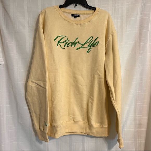 Rich Life Men’s Sweatshirt - Picture 2 of 7